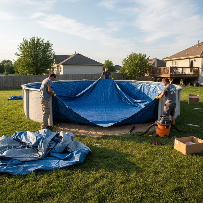 Above Ground Pool Liner Replacement