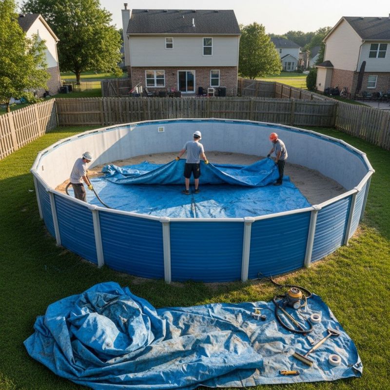 Above Ground Pool Liner Replacement