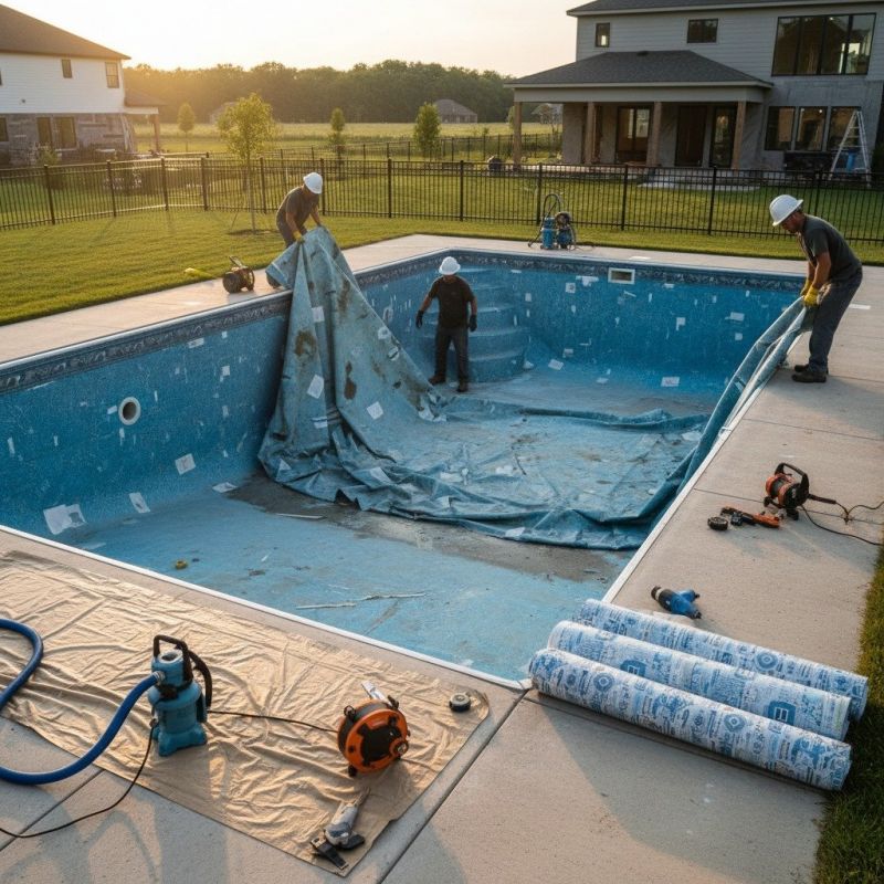 Above Ground Pool Liner Replacement