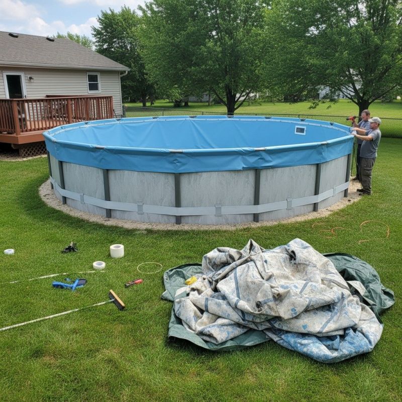 Above Ground Pool Liner Replacement